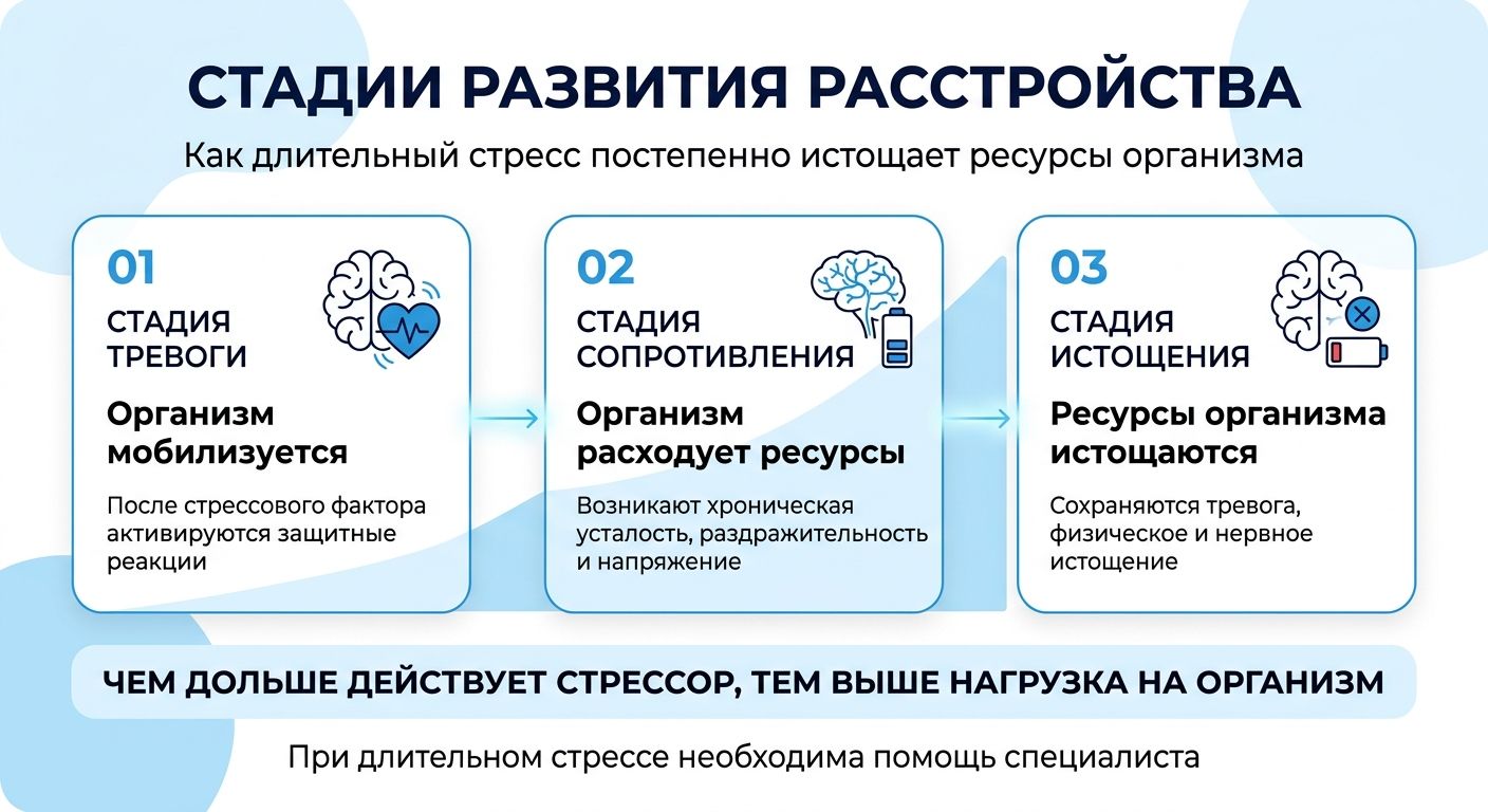 Лечение стресса в Сортавале инфографика